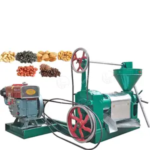 Automatic Peanut Soybean Coconut Mustard Oil Mill Cotton Seed Oil Expeller Soybean Oil Production Line