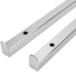 Metal Board Slatwall Metal Display <b>Hooks</b> Peg Slat Wall Brackets Slat Wall Brackets - Product Image 3