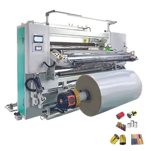 Havesino PLC Automatic polymer bopp stretch film slitter rewinder