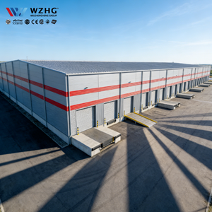 Almacén de Estructura de Acero Económico y de Montaje Rápido, con Panel Sándwich Aislado para Paredes y Techos, Ideal para Apartamentos, Talleres y Hospitales - Product Image 3