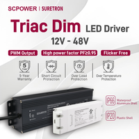 Transformateur d'alimentation LED CC 12V 24V 48V 30W 50W 60W 100W 150W 300W 320W 400W 600W, driver LED dimmable Triac pour éclairage LED