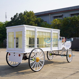 Voiture funéraire électrique à batterie, style colonne romaine, couleur personnalisable, prix direct usine - Product Image 3
