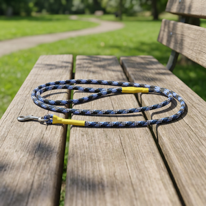 Striped Nylon Western <b>Dog</b> <b>Leash</b> Heavy Duty Durable Reflective Simple Design for <b>Dogs</b> Cats and Birds - Product Image 5