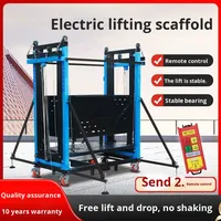 Échafaudage électrique pliable compact 500 kg, élévateur électrique pour échafaudage, échafaudage électrique