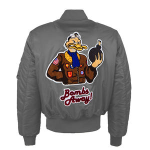 Inverno Vintage Oversize Bread Jacket Loose Hip Hop <span class=keywords><strong>Airline</strong></span> <span class=keywords><strong>Pilot</strong></span> Jacket Homens Mulheres - Product Image 5