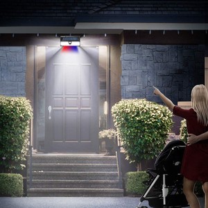Lámpara Solar de Pared Xinster 190LED, Tres Lados, Exterior, Impermeable, con Sensor de Movimiento, Luz de Calle - Product Image 4