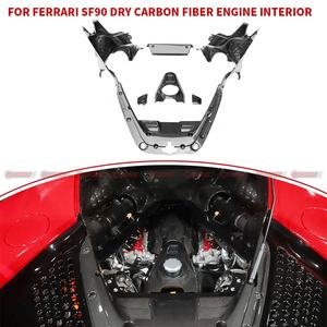 Meilleur prix pour kit intérieur de voiture en fibre de carbone sèche de style OEM pour Ferrari SF90 - Product Image 4