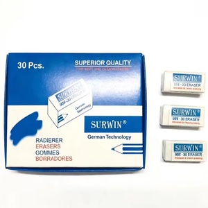 Borradores de Goma Rectangulares Blancos, Altamente Duraderos, para Estudiantes, Niños y Escolares, Ideales para Limpiar PVC - Product Image 1