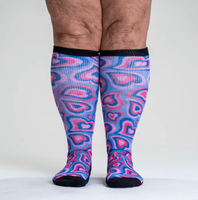 Chaussettes Diabétiques Extra Larges pour Hommes et Femmes – Confortables, Non Étranglantes, à Compression Élastique, Style Décontracté pour le Printemps