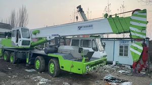 Hidrolik truk derek 35T digunakan Tadano GT350M tangan kedua Mobile Crane/Tadano derek - Product Image 2