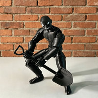 Nuevo Juguete de Figura de Acción Articulada T13 de Little Black Man, Rompecabezas de Ensamblaje, Regalo