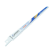 Lames de scie sabre professionnelles OEM en carbure S641HM de 6 pouces (150 mm) 6 TPI, épaisseur 1,25 mm, pour bois et clous