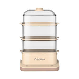 ES02 <span class=keywords><strong>Cuiseur</strong></span> <span class=keywords><strong>vapeur</strong></span> électrique multifonctionnel en plastique 18L grande capacité <span class=keywords><strong>Cuiseur</strong></span> à <span class=keywords><strong>vapeur</strong></span> pour pain légumes - Product Image 4