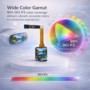 0,49-Zoll 1920*1080 Micro OLED Display-Modul mit Type-C-Schnittstelle für VR/AR-Anwendungen - Product Image 5