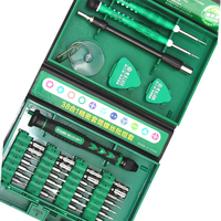 Juego de Destornilladores de Precisión LAOA 38 en 1 con Puntas de Acero S2, Herramientas de Reparación Digital, Estuche Blando para Reparación de Teléfonos Celulares y Computadoras Portátiles