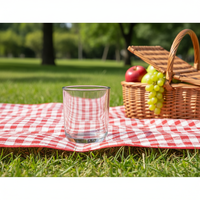 Tasses à café en verre à paroi épaisse, multifonctionnelles, de haute qualité, au design moderne, réutilisables, lavables au lave-vaisselle