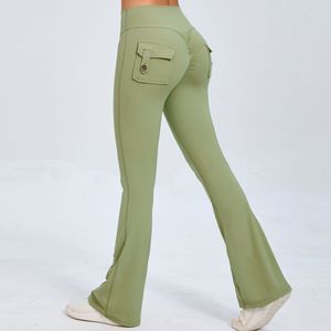 Soft High Waist Sports Yoga Pants Scrunch Peach Butt Workout Athletic Leggings Running Gym <strong>Tights</strong> - Product Image 3