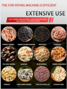 Vente directe en usine, torréfacteur électrique, machine à café Horizontal, gaz électrique, petite arachide, graines <span class=keywords><strong>de</strong></span> tournesol, marrons - Product Image 4