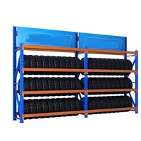 Support de stockage de pneus large