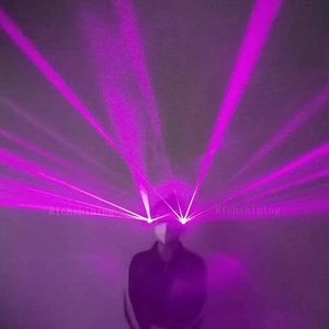 Lunettes de soleil LED multi-faisceaux pour spectacle de danse laser, lunettes LED pour scène, DJ, club, rave party - Product Image 4