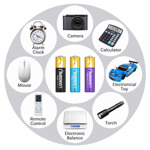 PAIRDEER Low-Carbon Production Process Alkaline Leak Resistant Leak Resistant Reliable 4.35Wh LR6 1.5V AA Alkaline Battery - Product Image 4