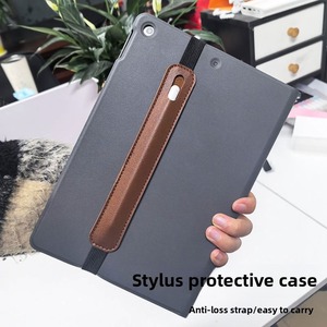 Étui pour stylet en cuir PU, porte-crayon avec sangle élastique, housse de protection pour stylet pour ordinateurs portables, journaux, tablettes - Product Image 2
