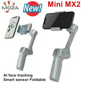 Moza Mini MX2 stabilizzatore cardanico palmare 3 assi Vlog Selfie Stick per Smartphone iphone Samsung Huawei Smart senser