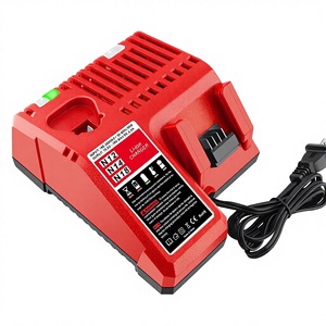 HNT 18V Cordless Drill Impact Driver <b>Kit</b> / Brushless Lithium Ion 125W AC Powered <b>Electric</b> Tool Set with Charger Carry Case - Product Image 4