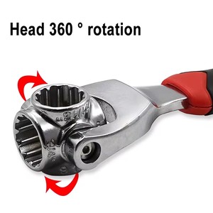 Tools Socket Works Universal <strong>Ratchet</strong> Spline Bolts Sleeve Rotation Hand Tools 360 Degree Multipurpose Tiger <strong>Wrench</strong> - Product Image 4