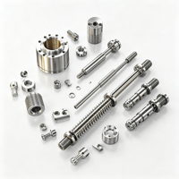 Pièces métalliques en acier inoxydable usinées CNC de précision sur mesure à 5 axes, usinage CNC, fraisage, aluminium, laiton, petites pièces
