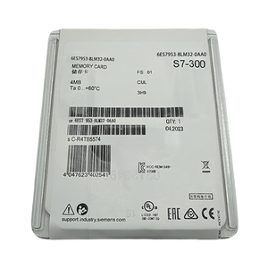6ES7953-8LM32-0AA0 PLC <b>Memory</b> <b>Card</b> 8GB Capacity S7-1200/S7-1500 Compatible Industrial-Grade Data Storage for Automation Systems - Product Image 1