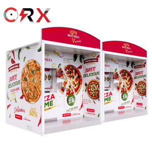Máquina Expendedora de pizza suburbana personalizable 2025 con techo - Product Image 6