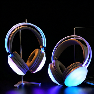 Auriculares Inalámbricos Bluetooth con Orejeras RGB, <span class=keywords><strong>Cascos</strong></span> de Audio - Product Image 4