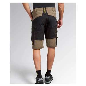 Diadora กางเกงขาสั้นอเนกประสงค์702.180795-75014/XL ยืดได้วัสดุผสมกางเกงผ้ายืดกางเกงทำงานสีเทา - Product Image 3