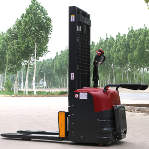 China Mejor Precio 2T Mini Manual Maximal Apilador Eléctrico Batería Carretilla Elevadora Eléctrica de pie - Product Image 4
