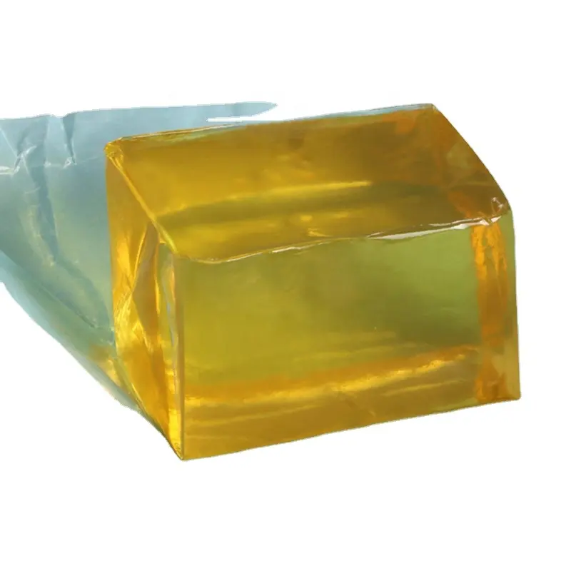 Colchón transparente amarillo Pegamento Hotmelt Pegamento Hot Melt Adhesivo sensible a la presión