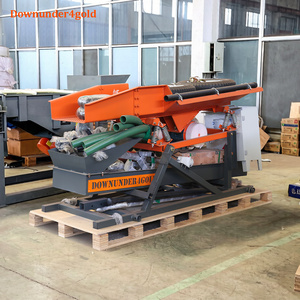 Machine de lavage <span class=keywords><strong>d</strong></span>'<span class=keywords><strong>or</strong></span> à crible vibrant de 5 tonnes/heure à longue durée de vie avec système anti-érosion pour la prospection aurifère en rivière - Product Image 2