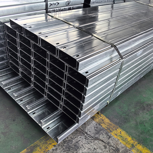 Astm A36, гальванизированная холодноформированная секционная сталь, структурная, C-образная профильная, канальная сталь - Product Image 3