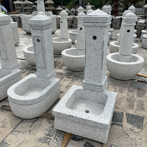 <span class=keywords><strong>Fontaine</strong></span> extérieure moderne, durable, écologique, <span class=keywords><strong>en</strong></span> <span class=keywords><strong>pierre</strong></span> de jardin, <span class=keywords><strong>en</strong></span> granit, lavabo personnalisé pour se laver les mains - Product Image 3