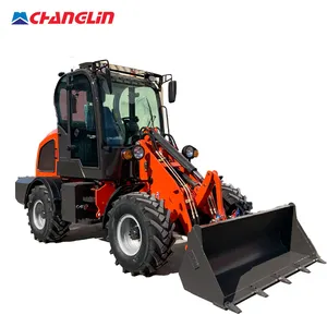 Changlin High Quality CE 36.8kw Rated Power Double Pump Small Mini Wheel Loader 1200KG