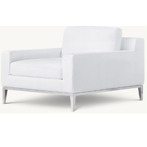 มาใหม่เฟอร์นิเจอร์ในร่มโซฟาเดี่ยวที่เรียบง่ายบ้านแขนเก้าอี้ผ้าระดับไฮเอนด์โซฟาห้องนั่งเล่น - Product Image 6