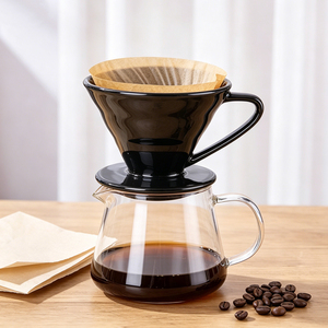 Filtre à café en céramique personnalisé pour le café filtre, réutilisable, style conique, capacité 200 ml, pour machine à café, maison, bureau, cadeau - Product Image 5