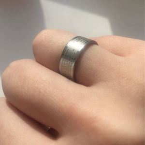 Wholesale Cross Men's <b>Ring</b> <b>Cheap</b> Trendy Titanium Christian Prayer Jewelry Chunky Silver Evergreat SM0545 Custom Size - Product Image 5