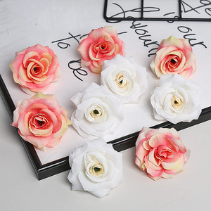 Cabezas de Rosa Simuladas Lichao, Flores de Seda para Decoración de Bodas, Flores Artificiales Realistas para Coronas y Adornos - Product Image 2