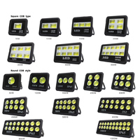 Projecteur LED Extérieur Étanche IP65 en Aluminium Moulé Sous Pression pour Jardin et Cour, 50W 100W 150W 200W 300W 400W, Vente en Gros Usine