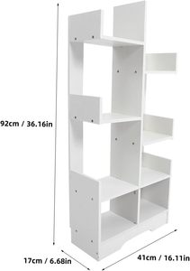 Estantería Moderna Estantería Organizador de Libros Fácil de Instalar - Product Image 2
