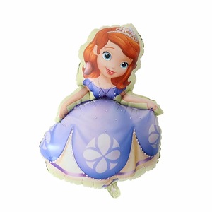 Vente en gros de ballons Princesse Sophia, ballons de grande taille en <span class=keywords><strong>film</strong></span> d'aluminium Sophia, ballons en aluminium - Product Image 1