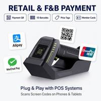 Lecteur de codes-barres portable, lecteur de codes 1D et 2D, reconnaissance de codes de paiement, capteur CMOS, utilisation en pharmacie, commerce de détail et entrepôt