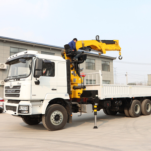 Grúa Hidráulica Montada en Vehículo de 1-25 Toneladas, <span class=keywords><strong>Brazo</strong></span> de 5 Secciones, Grúa Articulada de 15 m, Grúa Móvil Portátil Telescópica/de <span class=keywords><strong>Brazo</strong></span> <span class=keywords><strong>Articulado</strong></span> para Camión - Product Image 3