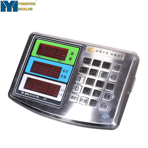 60/100 किलोग्राम स्टेनलेस स्टील भारी शुल्क प्लेटफॉर्म स्केल एलसीडी/एलईडी इलेक्ट्रॉनिक वजन स्केल - Product Image 6